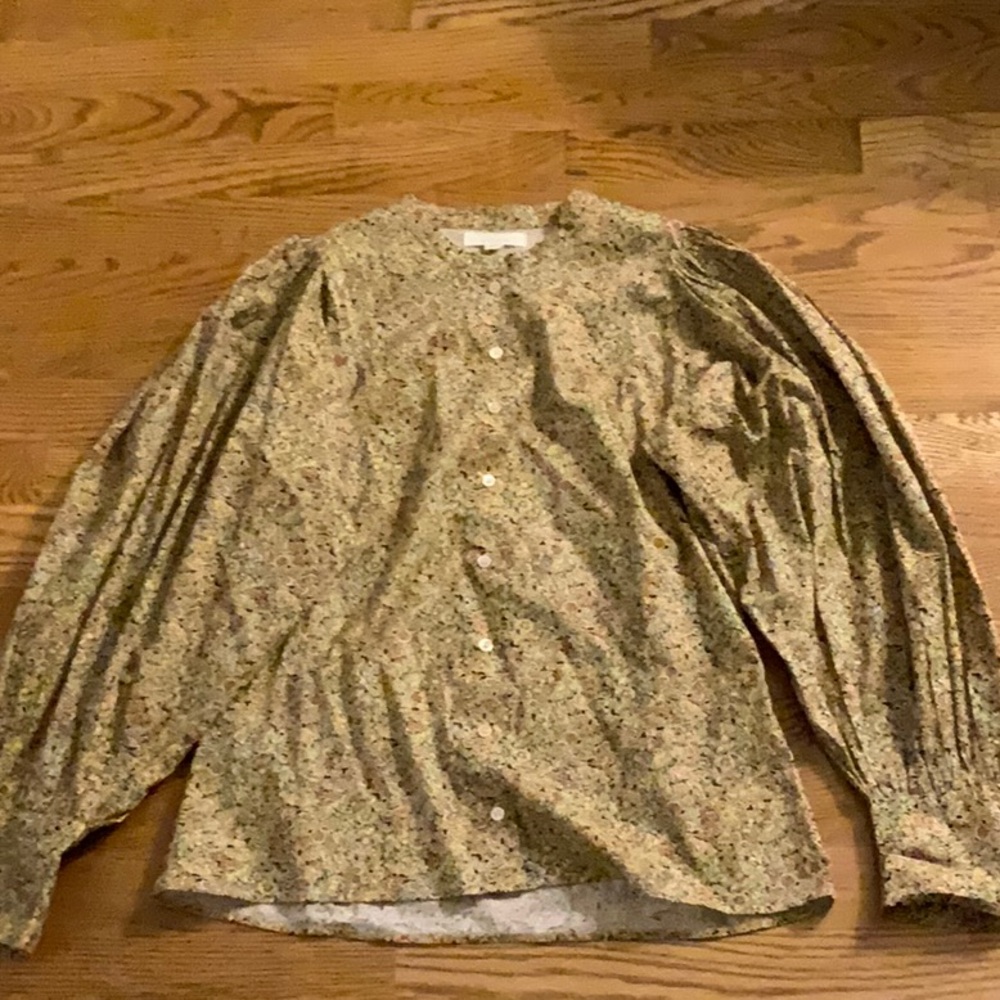 Doen puffed sleeve blouse